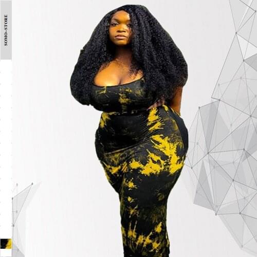 Dresses for Women Summer Short Sleeve Streetwear Casual Plus Size Tie Dye Dress Stretch Long Dress Wholesale Dropshipping