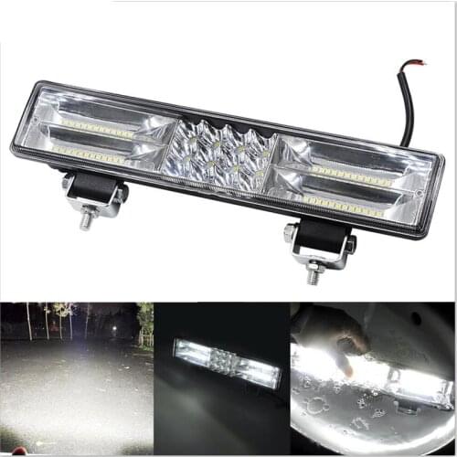 1PC 60w 7.95x2.36" Inch LED Rectangular Headlights Replacement Roof Searchlight Maintenance Auxiliary Lamp Auto Headlight