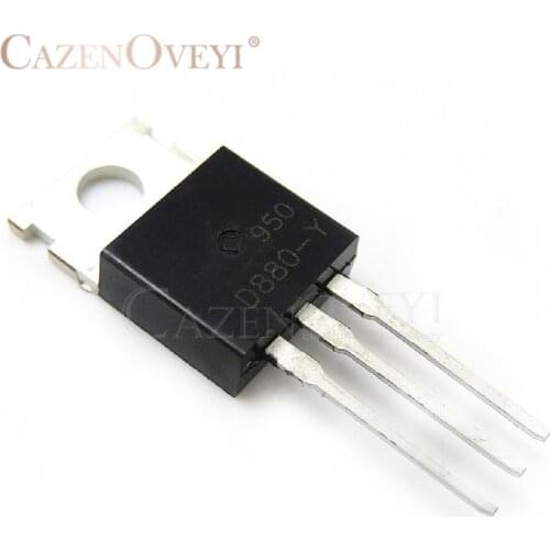 10pcs/lot KSD880Y D880 TO-220 3A 60V new original In Stock