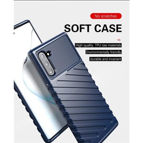 100pcs/Lot Rubber Armor Rugged Silicone Bumper Phone Case For Samsung Galaxy Note 10 S10 Plus S10e A51 A71 A01 Core M21 M30S