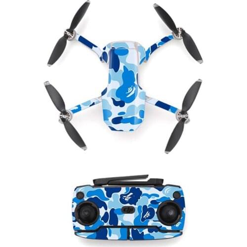 31 Styles Camo Camouflage Style Skin Sticker for DJI Mavic Mini Drone And Remote Controller Decal Vinyl Skins Cover M0037