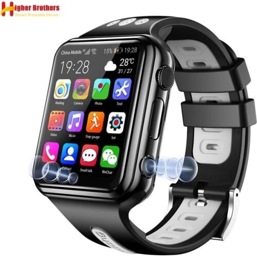 Android 9.0 Smart 4G Remote Camera GPS WI-FI Kids Students Smartwatch Voice Call Google Play Monitor Trace Location Phone Watch