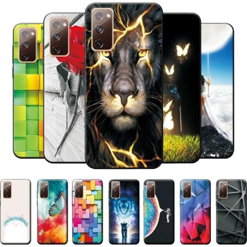 Case For Samsung Galaxy S20 Lite Lion Case For Samsung S20 Lite Back Cover For Samsung S20 Lite S20Lite Soft Silicone TPU Case