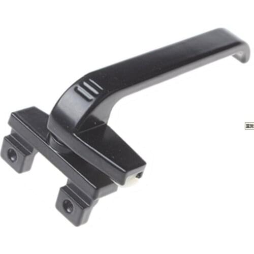 Black white gray Aluminum outer casement window handle push window lock handle