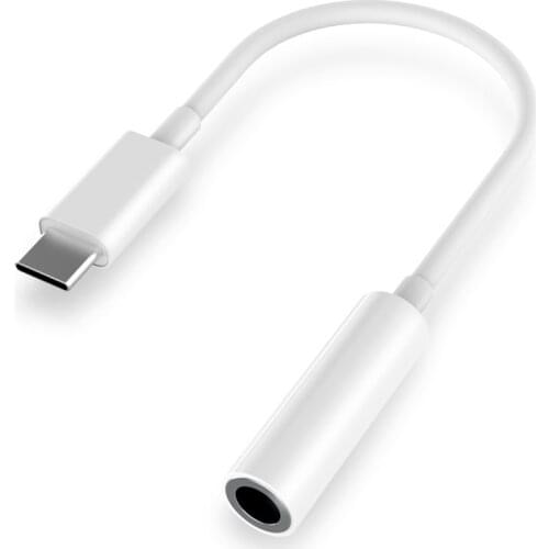 2-In-1 Digital Audio Adapter Cable Typec to 3.5mm Audio Cable Headphone Adapter for iPad Pro
