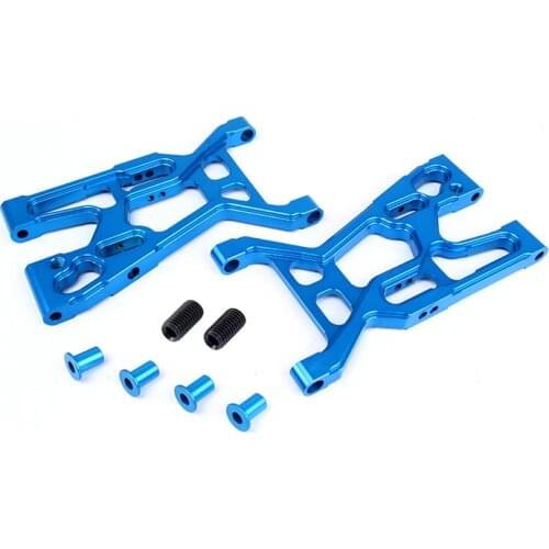 CNC precision machining all metal front suspension A arms for LOSI 5IVE-T ROVAN ROFUN KM X2