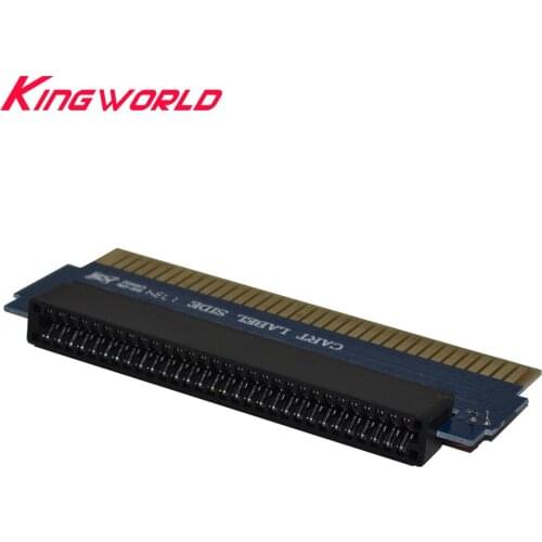 100pcs Blue 60 Pin To 72 Pin Game Cartridge Converter PCBA for Nintendo for FC to for NES Game Card Adapter