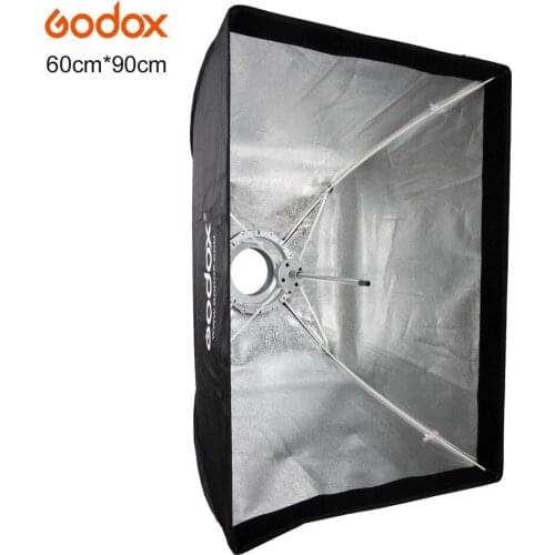 Godox 60x90cm Bowens Mount Studio Light Softbox Bowens Mount Aluminum Alloy Adapter Ring for Photo Studio Flash