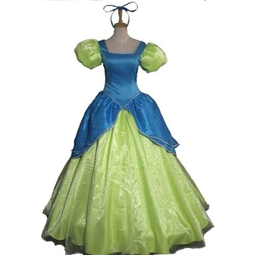 Cinderella Sister Drizella Princess Dress Halloween Carnival Cosplay Costume Adult Women Party Dance Dress