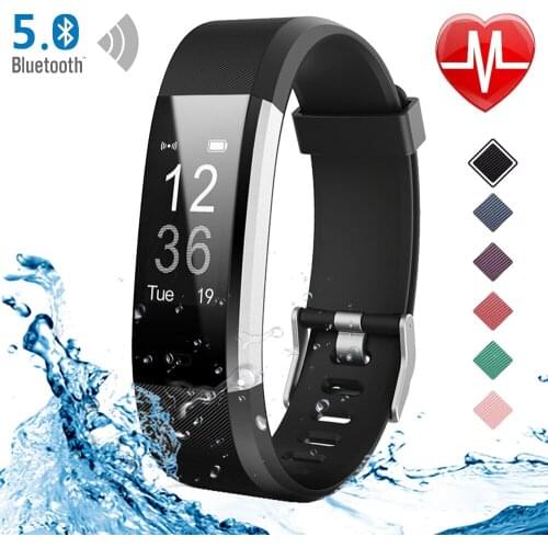 115Plus Smart Watch Heart Rate Monitor Blood Pressure Fitness Tracker Smartwatch Men Women Wristband Sport Watch for IOS Android