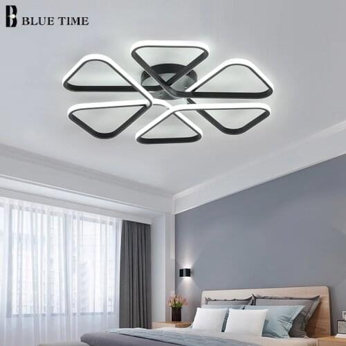 Modern Led Ceiling Light Indoor Home Ceiling Lamp For Living room Bedroom Dining room Lighting Fixture Black&White Luminaires