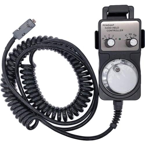 5 Axis Handwheel manual pulse generator Emergency Stop for cnc router machine