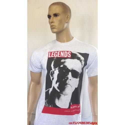 ARNOLD SCHWARZENEGGER T-SHIRT, TERMINATOR FILM (MOVIE LEGEND)