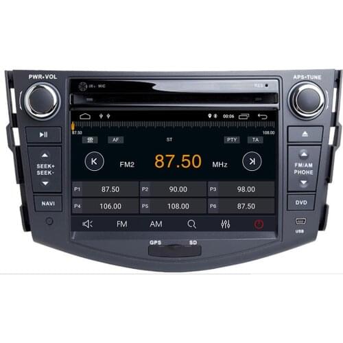 Capacitive screen Android 10 Car dvd Player For Toyota RAV4 Rav 4 2007 2008 2009 2010 2011 2 Din 1024*600 Car gps WIFI RDS BT