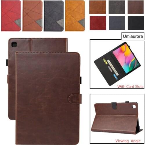 Tablet Case for Samsung Tab S7 Plus 12.4 SM T875 T975 PU Leather Cover for Tab A7 S6 Lite 10.4 2021 T225 A6 A 8.0 10.1 2019 Case