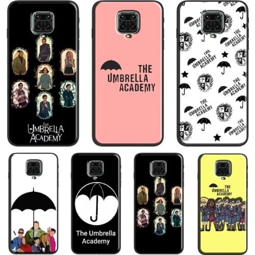The Umbrella Academy For Xiaomi Redmi 9 9A 9C 9T K40 Funda For Redmi Note 10 Pro 8T 9S Note 9 8 7 Pro Soft Case