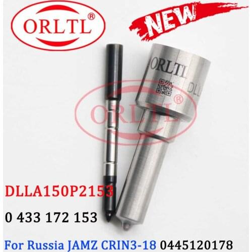 ORLTL 0 433 172 153 Diesel Nozzle DLLA150P2153 Common Rail Sprayer DLLA 150 P 2153 Auto Parts Gun DLLA 150P2153