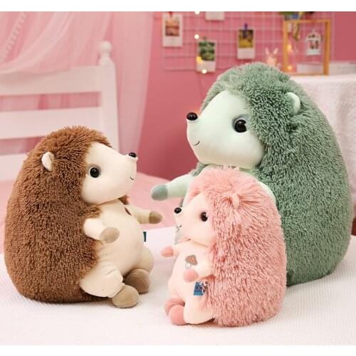 23-40cm hedgehog plush toy doll cartoon hedgehog cute plush toy stuffed animal children’s birthday holiday gift