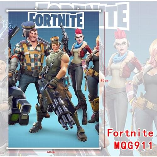 Hanging Poster Fortnite Wall Posters Game Toys Fortnight Wall Paintings Home Decor Living Room Decorations for Boy Birthday Gift