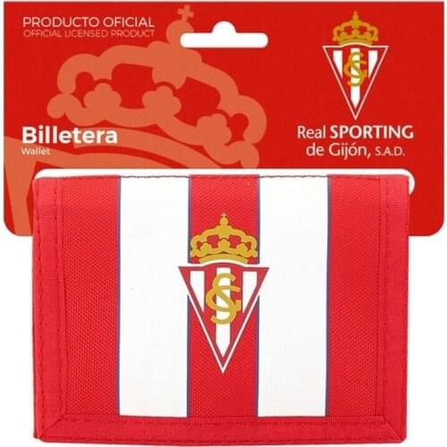 Purse Real Sporting de Gijón White Red