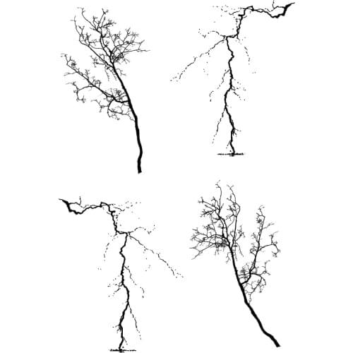 11x16 Young tree New Transparent Clear Rubber Stamp Sheet Cling Scrapbooking Photo Album PaperCard DIY Craft