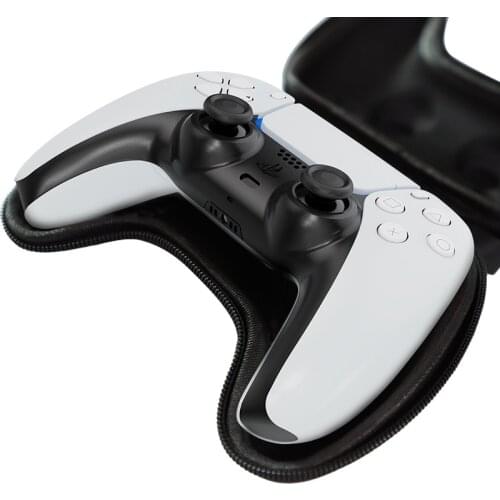 EVA Storage Bag Carrying Case For PS5 Gamepad Dual Sense Controller Housing Shell Shockproof Protective Cover