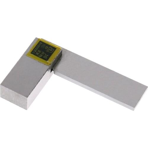 Angle Ruler Gauge 63x40mm 90 degree Grade 1 Stainless Steel Ruler Gauge Measurer