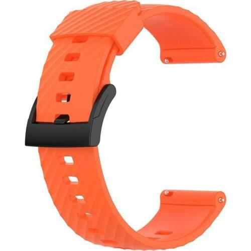 Unique Strap Dazzling And Elegant Silicone Strap Refreshing Sports Wristband Pure Color Type Suitable For Suunto7/suunto9
