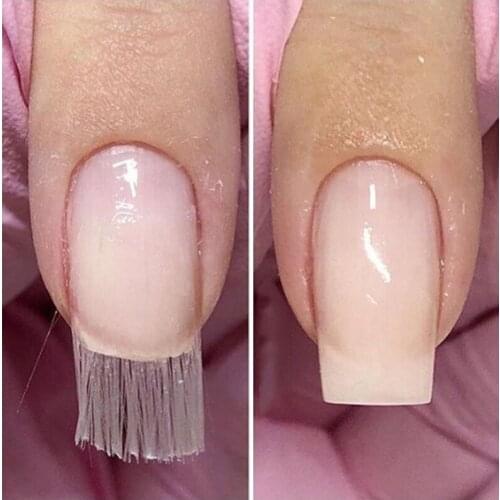 10 pcs Nail For Fiber Nails Acrylic Tips Fiberglass Extension Fiberglass for Nails Silk Building Extension Manicure Tool