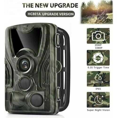 2021 New 24MP Trail Camera Outdoor Hunting IR Filter Night View Motion Detection Camera IP65 Wildlife Observation Hunting Camera