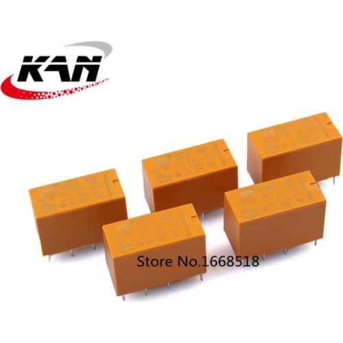 5PCS Relay HK19F-DC3V-SHG HK19F-DC5V-SHG HK19F-DC12V-SHG HK19F-DC24V-SHG HK19F 3V 5V 9V 12V 24V 8PIN