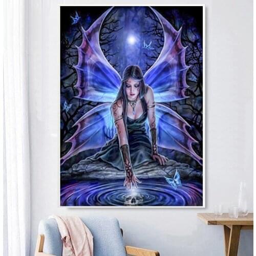 Angel DIY 5D Diamond Painting Embroidery Cross Stitch Kit Home Decor Elf