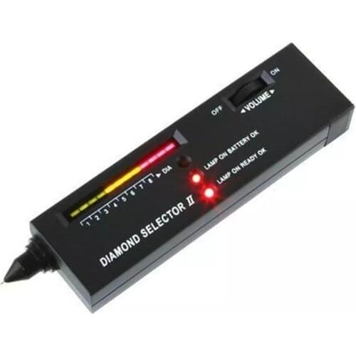 Diamond Gems Tester Pen Portable Gemstone Selector Tool LED Indicator Accurate Reliable Jewelry Test Tool