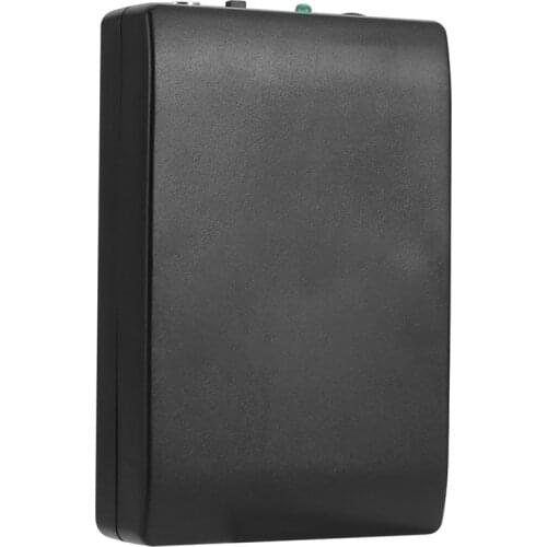 Mayitr WR601 Mini Wireless FM Transmitter Receiver Lapel Clip Mic System 3.5mm Stereo Clip-on Microphone