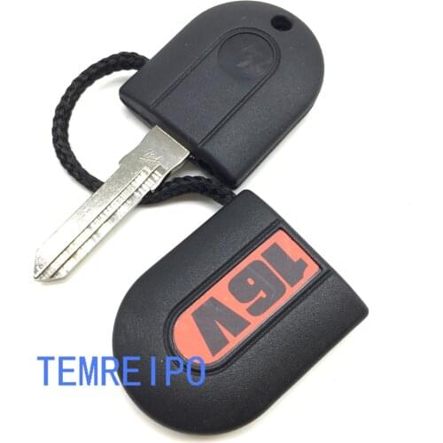 Transponder key shell with light for Vol kswagen key 16V with white light and HU49 blade G60 key case