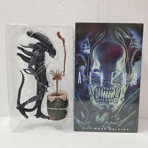 NECA Alien 1979 Ultimate 40th Anniversary Egg Aliens Facehugger Alien Action Figure Toys Gift 22cm