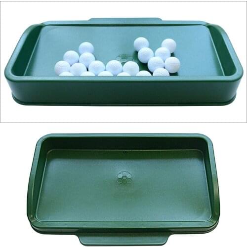 Golf Ball Tray Driving Range Golf Balls Storage Container Driving Range Golf Balls Organizer Box for Practice Golf Accessories
