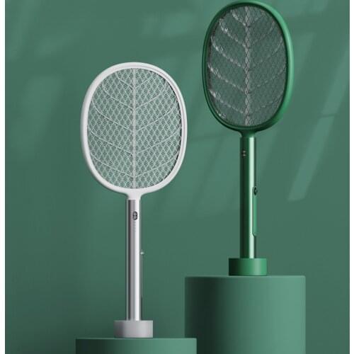 Cordless USB Electric Trap Rechargeable Electric Mosquito Swatter Flying Insect Racket Killer Zapper Anti Mosquito Killer Lamp