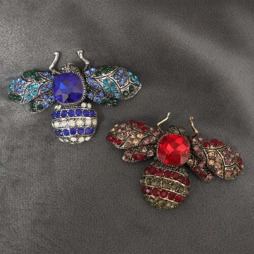 Muylinda Baroque Crystal Animal Brooches Designer Insect Brooch Pins Gift For Women Magnetic Brooch Pin For Banquet