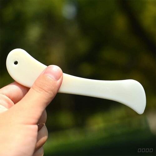 2Pcs Bone Folder Leather Scoring Folding Creasing Edges Paper Handmade Sewing Tools Accessories Leather Craft Tools