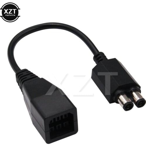 Newest 25.5cm AC Power Supply Cable Converter Adapter For Microsoft Xbox 360 To Xbox 360 Slim Game Cable