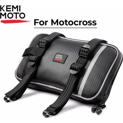 Motocross Front Mudguard Bag Motorcycle Fender Tool Bag For SUZUKI DRZ400SM DRZ400E For R1250RS R1200GS F800GS F850GS F700GS Bag