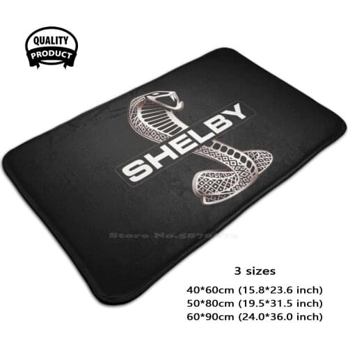 Shelby Gradiend Door Mat Foot Pad Home Rug Shelby Car Super Car Sport 2020 Shelby