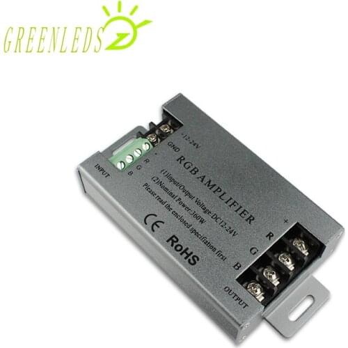LED RGB Amplifier Aluminum Sheel 360W DC12-24V JM-AMF-CX With High Quality 3 Years Warranties
