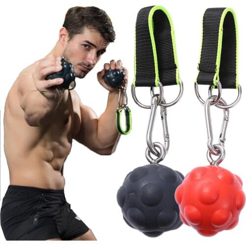 Pull Up Power Ball Grips Non-Slip Arm Back Muscles Training Hand Grips Exerciser Strength Trainer Ball Climbing Hand Grip 1 Pair