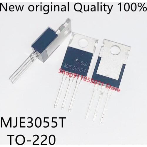 10PCS/LOT E3055T MJE3055T TO-220 70V 10A New spot hot sale