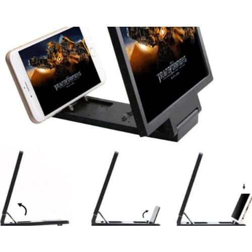 100 pieces cellphone holder and enlarged screen family theater Portable Folding Screen Magnifier Amplifier