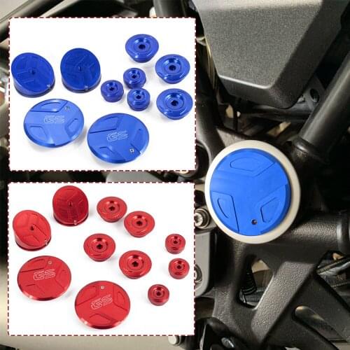 11 Piece For BMW R1250GS HP R1250 GS Adventure adv -2021 Frame Hole Cover Caps Plug Decorative Frame Cap Motorcycle Accessories