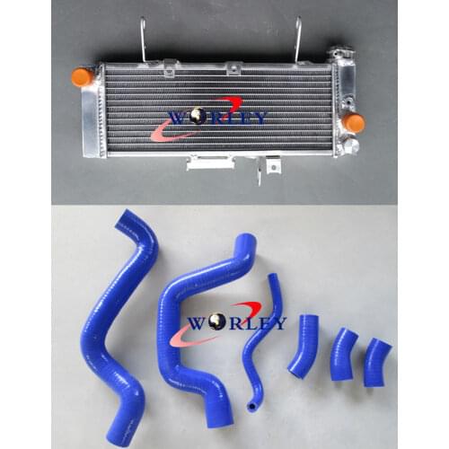 FOR Aluminum radiator + HOSE SUZUKI SV650N SV650 SV 650 650V 03 04 2003 2004 BLUE