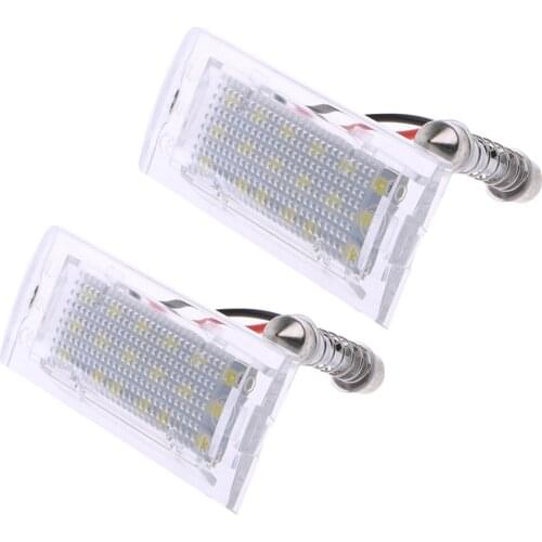 Car License plate Light White 18 SMD For BMW E53 X5 E83 X3 2004 2005 2006 2007 2008 2009